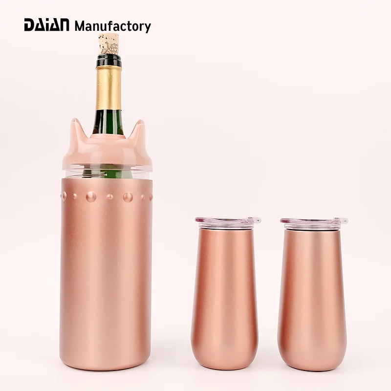Daian Manfactory CATIAO дизайн подходит для бутылок вина 750 мл кулер льда шампанского из нержавеющей стали охладитель