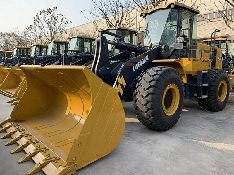 Free Shipping 6 Ton Top Brand Wheel Loader LW600KN Hot Sale