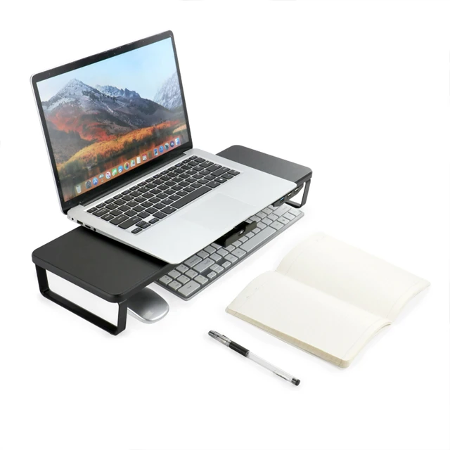 New Product Monitor Stand Riser with USB3.0, Desktop,ergonomic Computer Riser Monitor Stand with  Modern Commercial Furniture