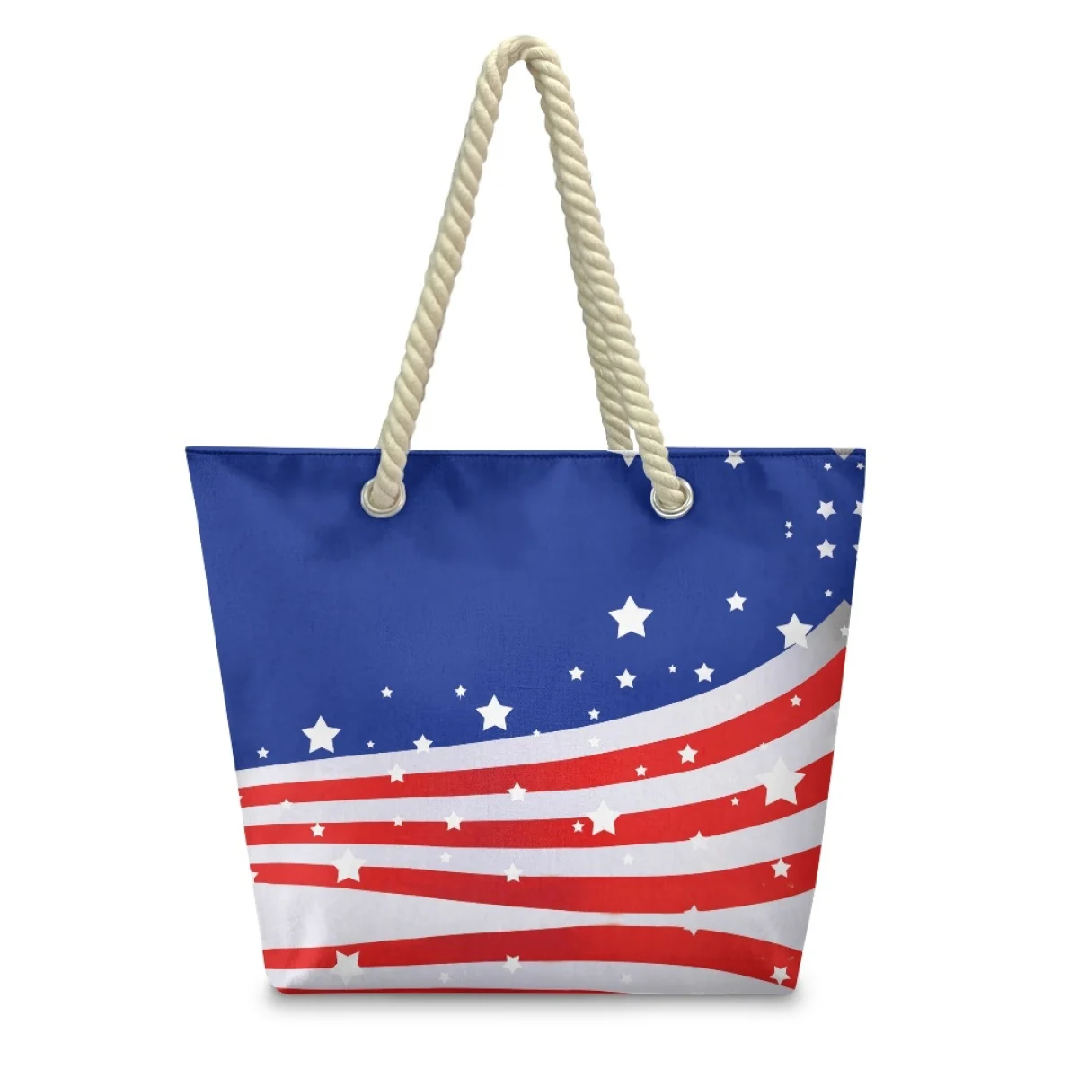 New Product 2024 Hemp Rope Tote Bag Haitian Style Custom Eco Environmentally Reused Fashion Shopper