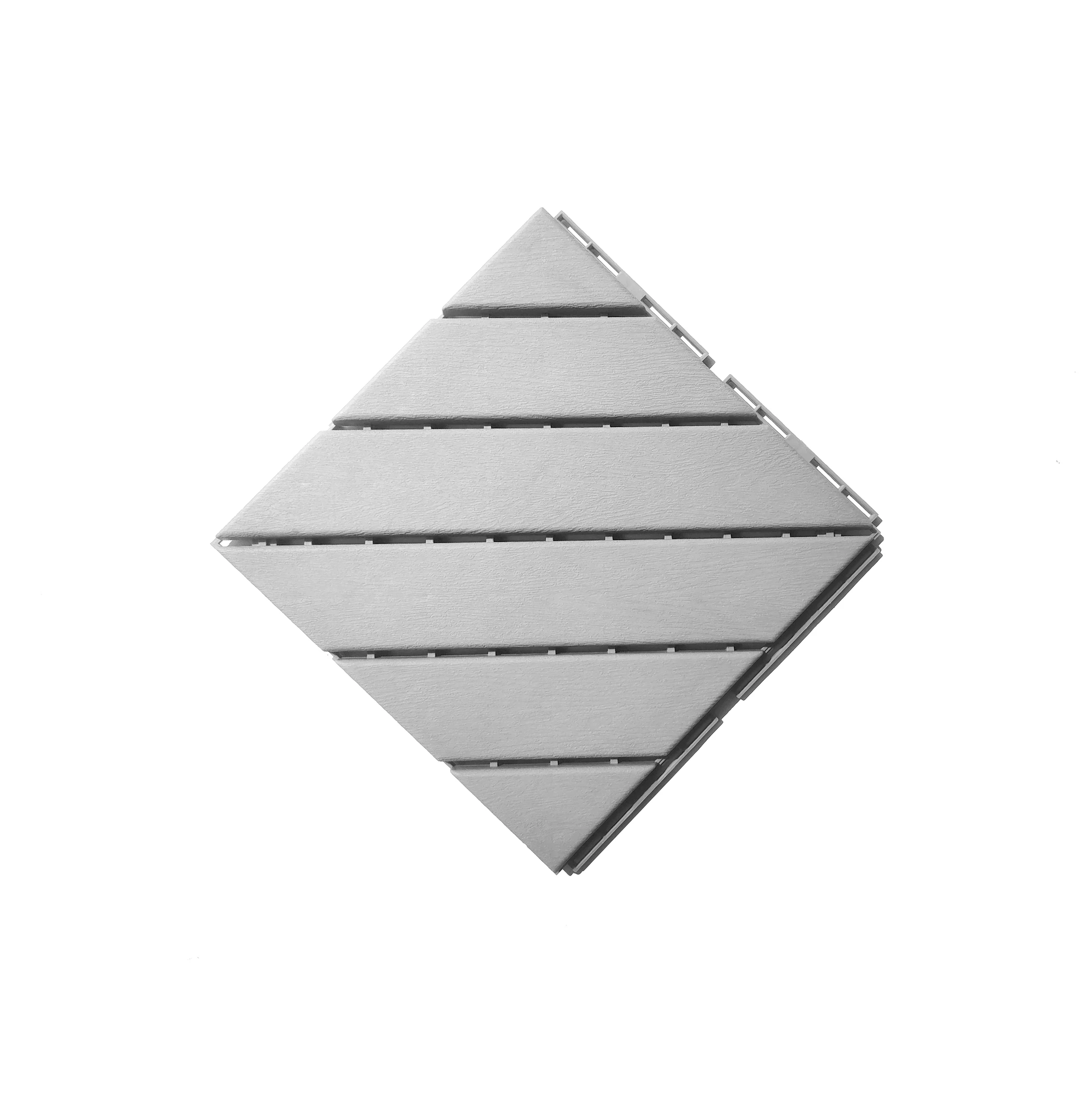 Hot selling interlocking plastic decking lumber Vietnam engineered terrace flooring