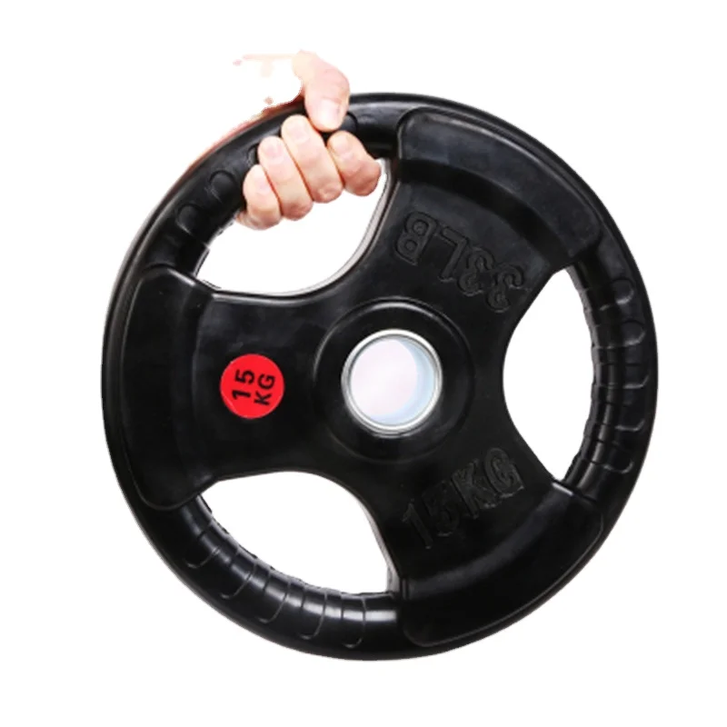 Ready to Ship Gym Equipment Free Weights High Quality 5CM Hole Barbell Weight Plates