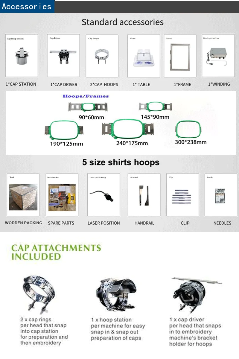 qihong Mini Single Head shop computerized embroidery machine china best quality 1201 embroidery machine