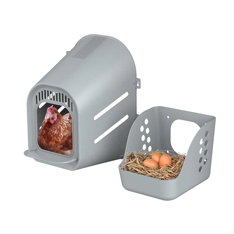 Easy Clean Chicken Egg Laying Box Plastic Nesting Box for Hen Egg nest