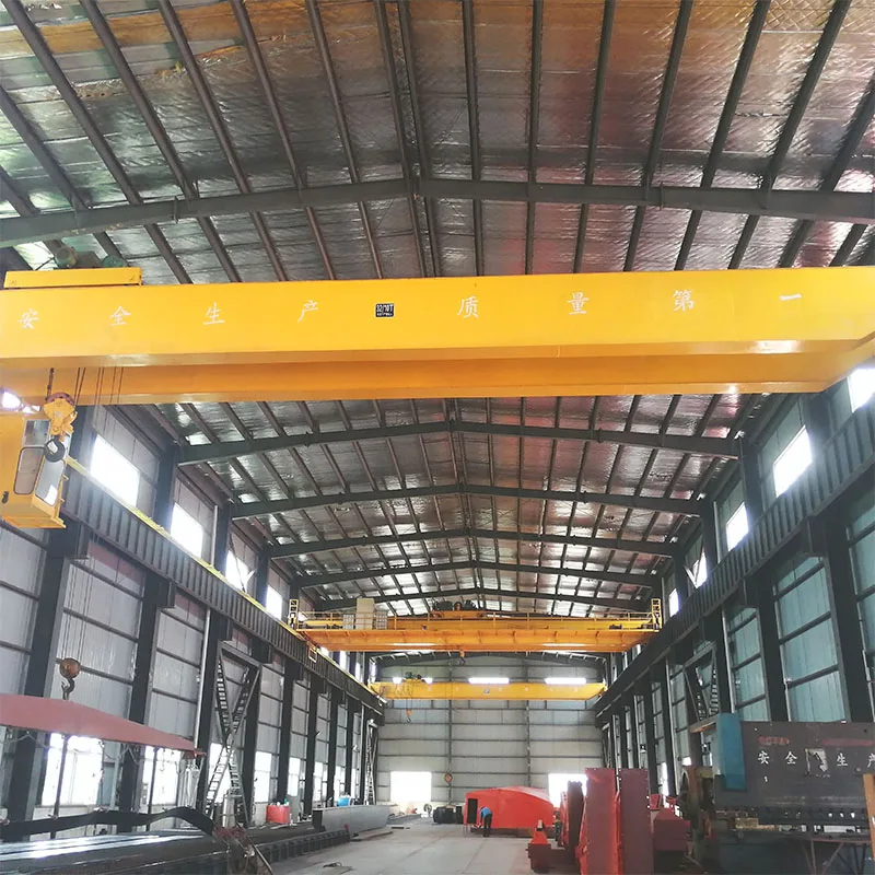 Customized hot sale double beam industry overhead crane 50ton 200ton Marble rtg crane monorail free standing crane