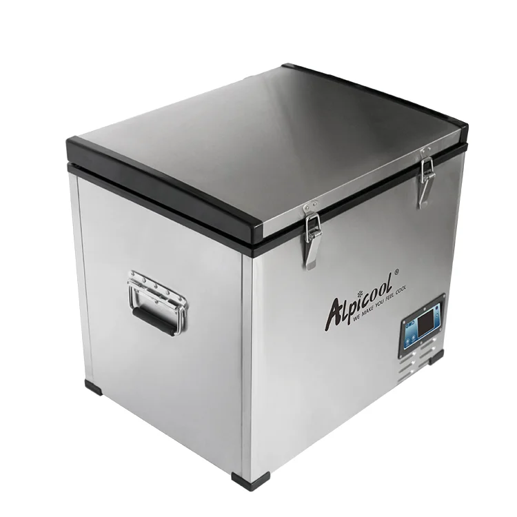 84 Quart Portable Electric Car Cooler Refrigerator  Freezer Compressor Camping Electric Cooler