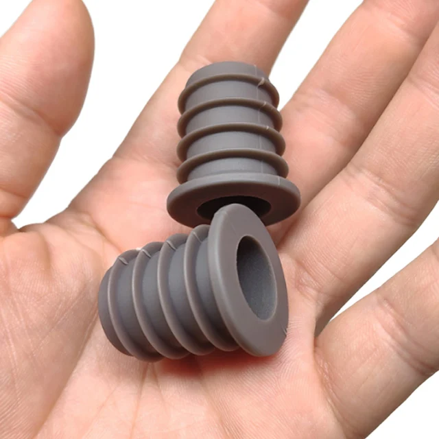 Custom Molded Food Grade Silicone Wine Bottle Stopper Plug Cover