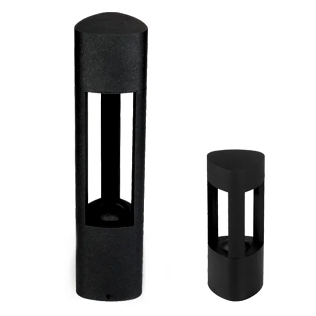 led bollards round shape Outdoor IP65 waterproof for hotel Aluminium modern style COB led garden light 5W  pathway bollards