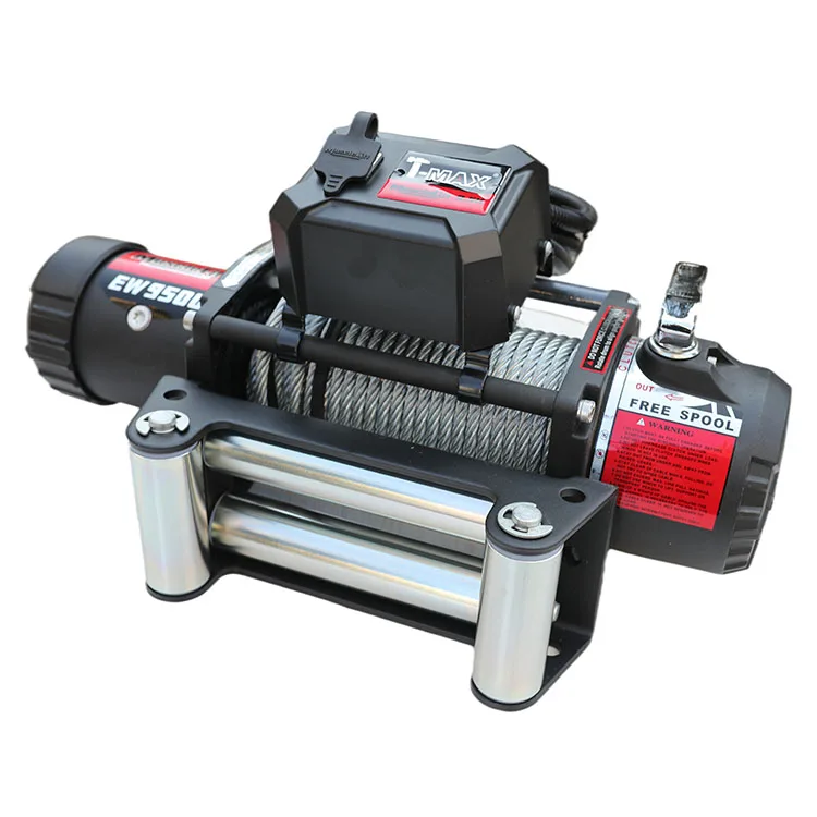 Новая Модель Электрической Лебедки с дистанционным управлением T-max