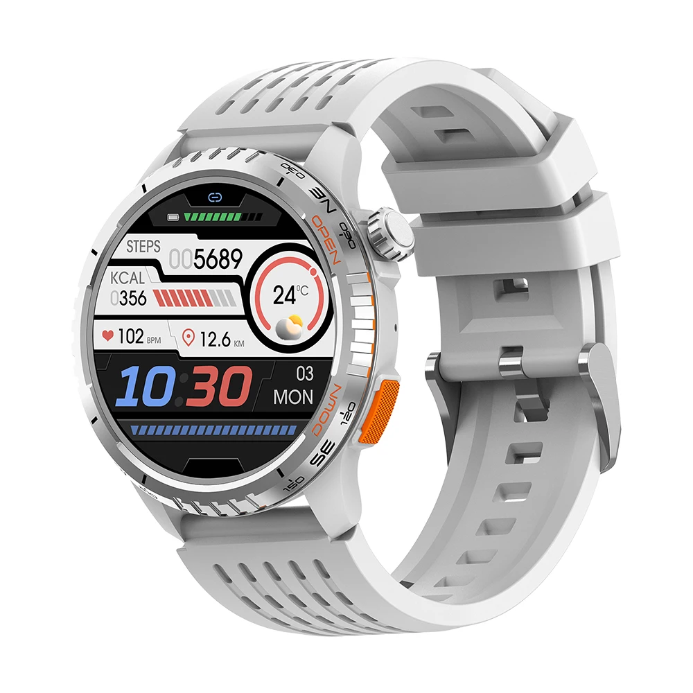 TKYUAN Gps Smartwatch Men AMOLED 466*446 Motion Track Heart Rate Ip68 Waterproof Big Battery Long Standby Gps Sport Smartwatch