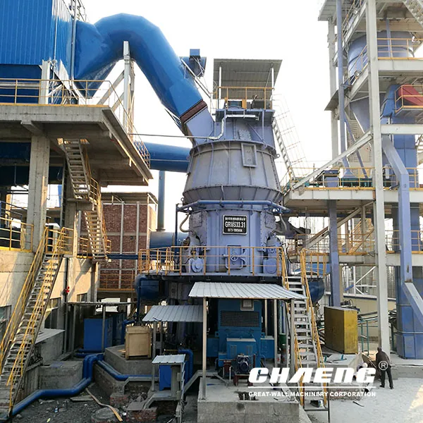Small scale cement clinker grinding plant and packaging unit in cement factory