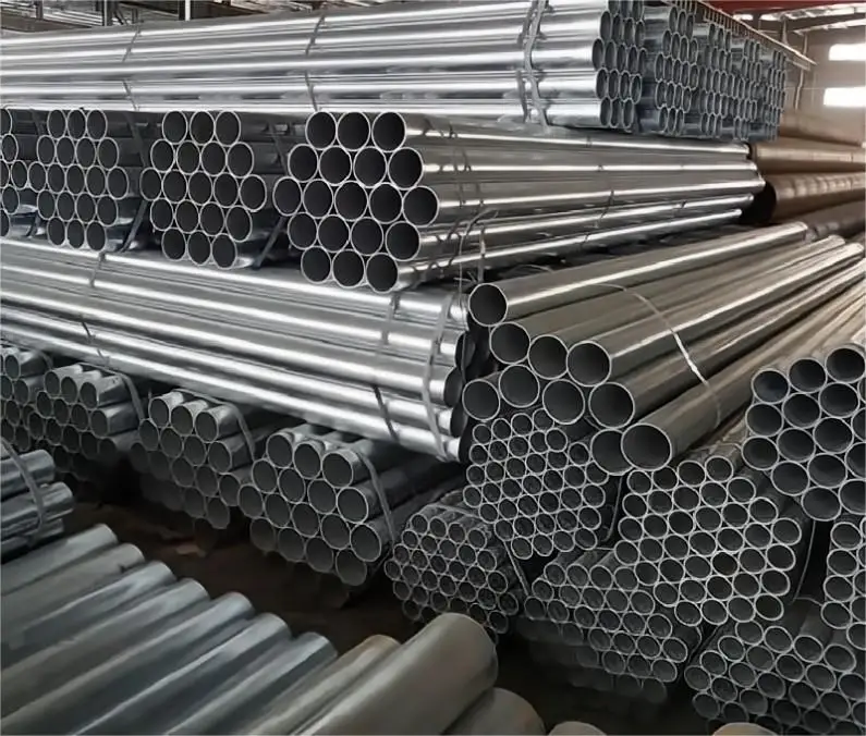 Factory wholesale lowest price galvanized steel pipe/hot-dip galvanized round steel pipe