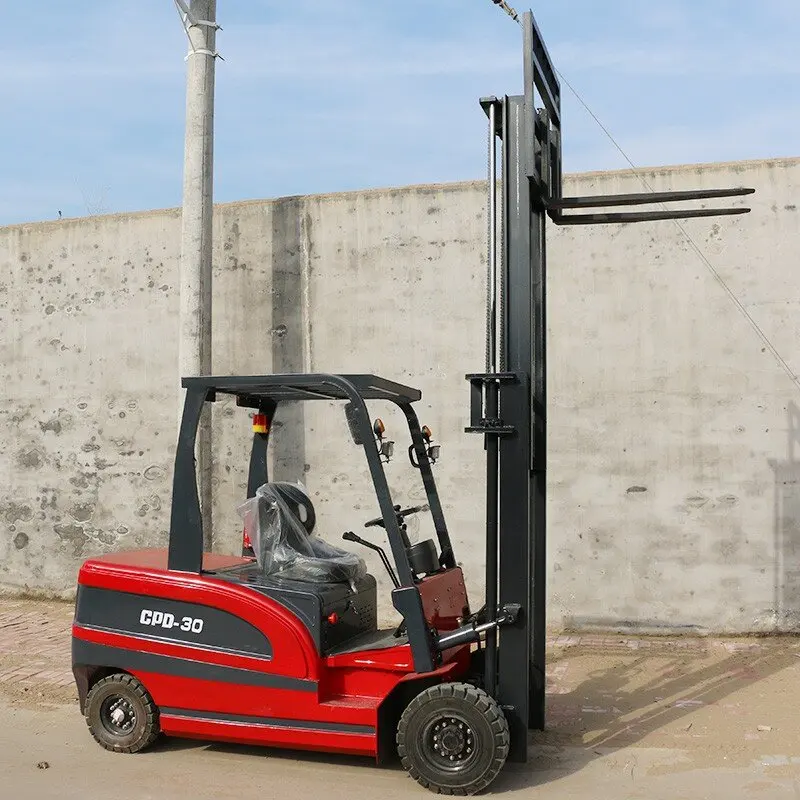 Simple operation 3T  forklift lifting equipment good electric forklift