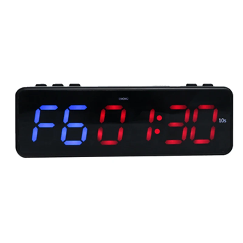 Wholesale Customized Mini Customize LED Portable Workout Interval Gym Wall Timer Clock for Timing