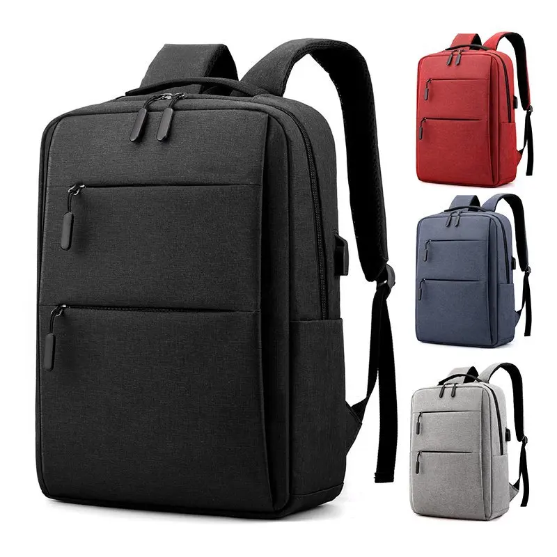 Hot Sale durable waterproof nylon computer bags multi-Layer multi-functional portable business 15.6 inch men laptop backpack