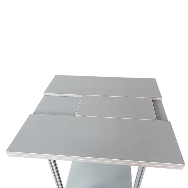 Worktable Profile for Framing Wholesale High Quality Aluminum  OEM  Adjustable Wood Panel Flat wheel With Foot Brake