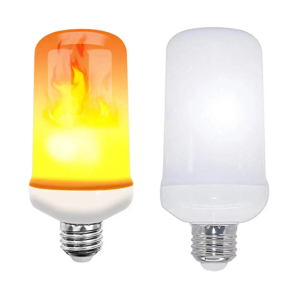 New 9W 12W 15W fire led bulb light with built-in battery