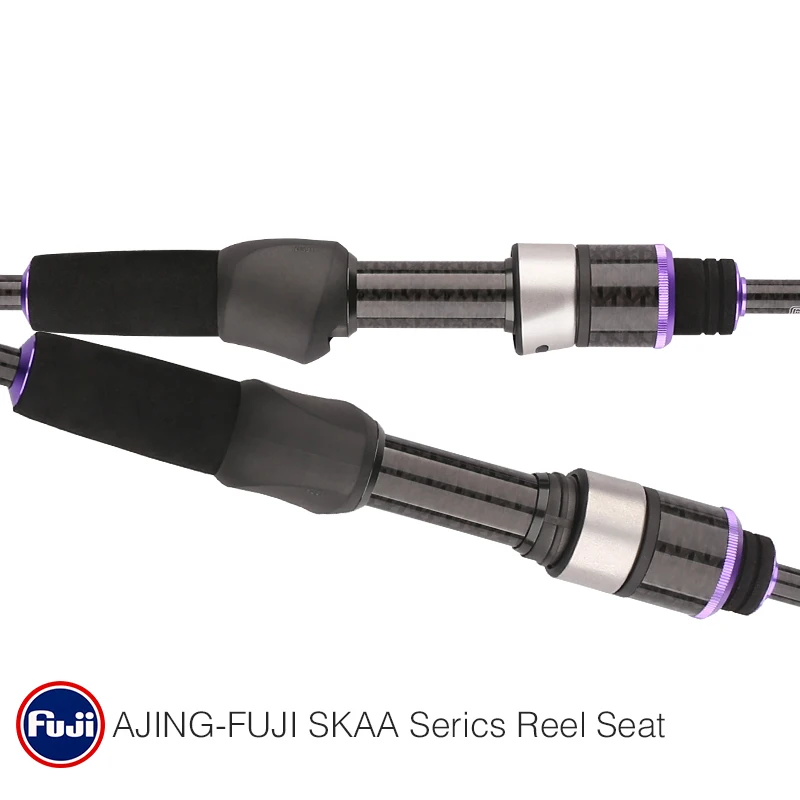 TSURINOYA NEW Ultralight AJING Rod ELF Weight 65g  2.26m 2 Pecs ROCKFISH Lure Casting Spinning Fishing Rod