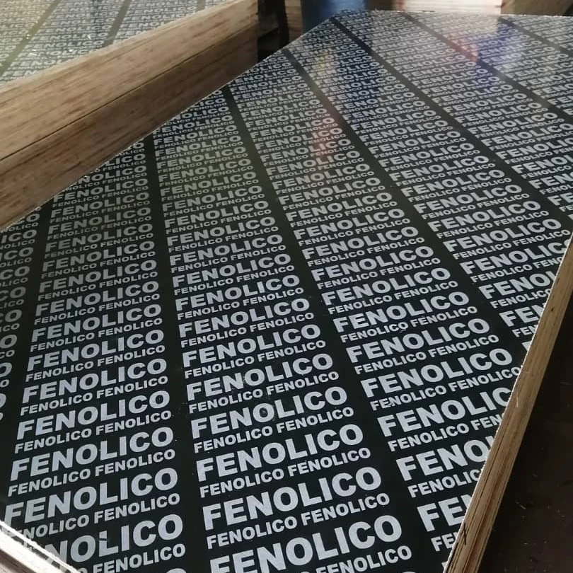 Building Construction Materials 18mm Film Faced Plywood / Concrete Shuttering Formwork Plywood