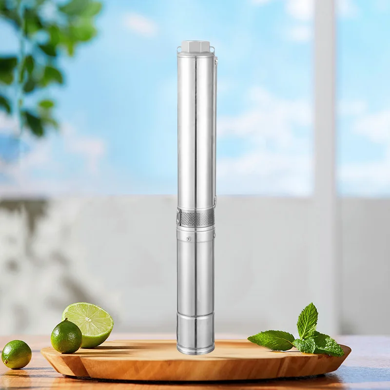 Bomba Submersivel Solar Powered Centrifugal Irrigation Submersible Deep Well Water Pumps