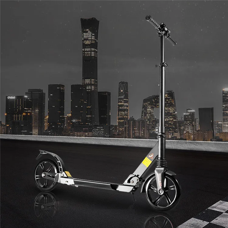 High Quality new model two big 200mm wheel fold up adult scooters