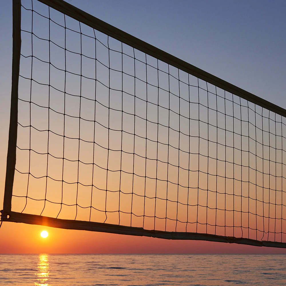 Portable Heavy Duty Volleyball Net 32x3FT Durable Outdoor Net for Backyard Pool Schoolyard & Beach Use