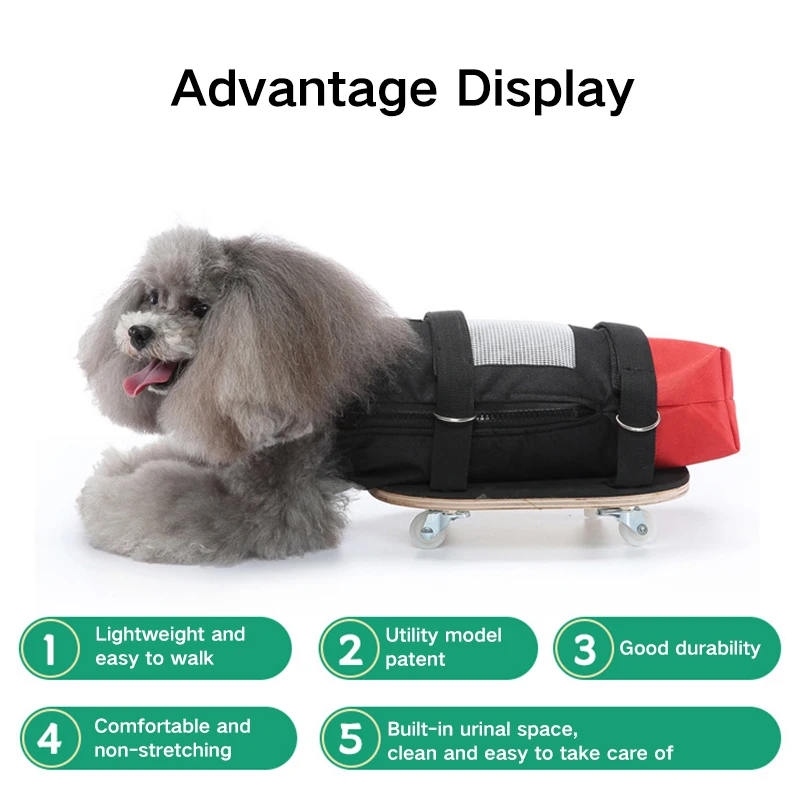 Disabled Dog Pet Scooter Cart Other Pet Products For Disabled Dogs Disabled Dog Walking Assistance Vehicle Pet Wheelchair