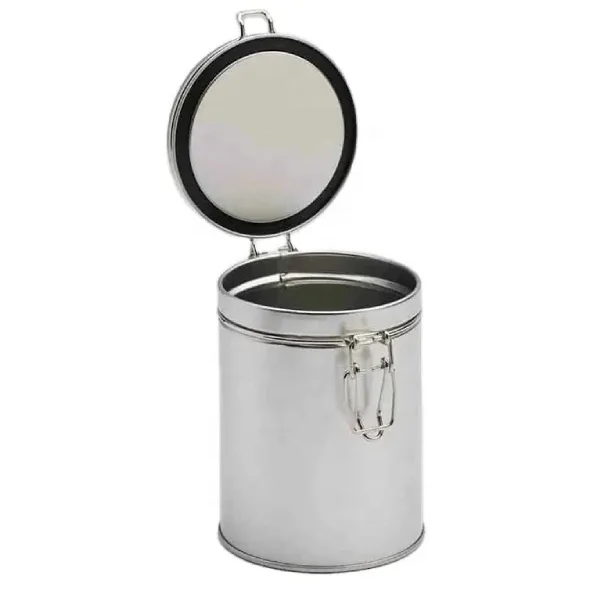 Hot sale metal tea tin containers custom printed tea storage tin can wholesale
