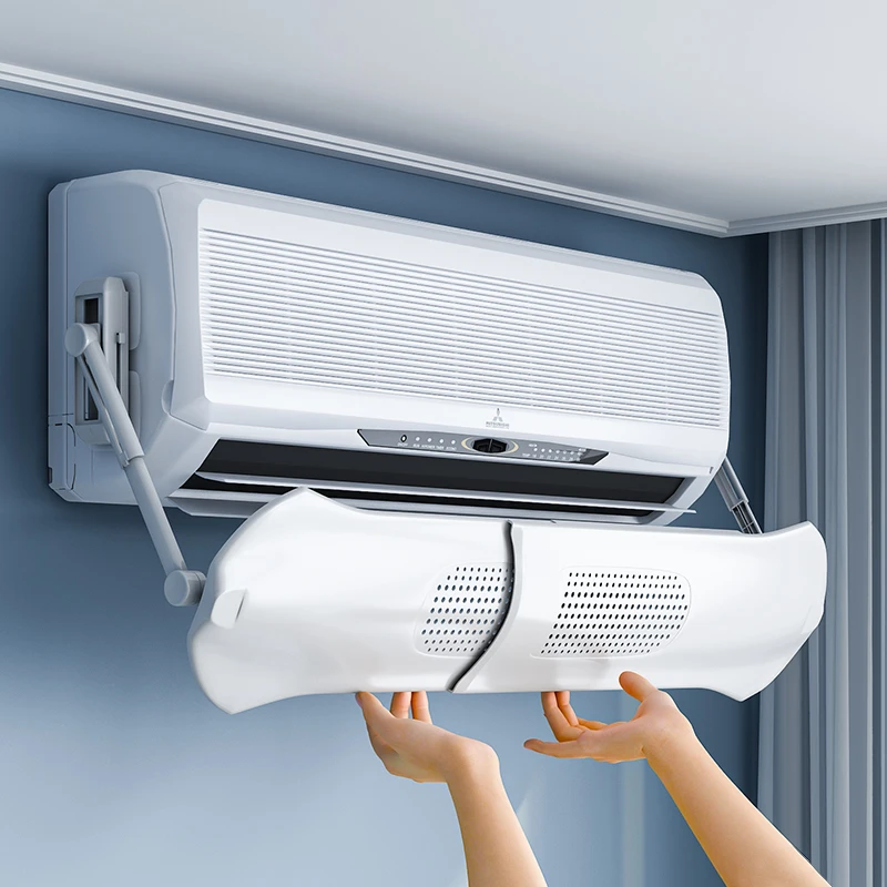 
Amazon hot sale Air Conditioner Bracket Adjustable Split Air Conditioning Windshield For Home Office 