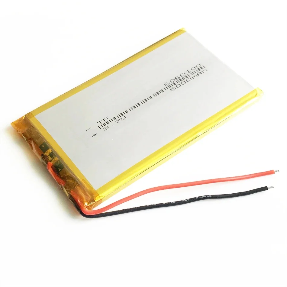 3 7 В 5000 мАч 6060100 полимерная литиевая аккумуляторная батарея для GPS PSP DVD PAD электронная книга планшетный ПК внешний аккумулятор ноутбука мобильного телефона
