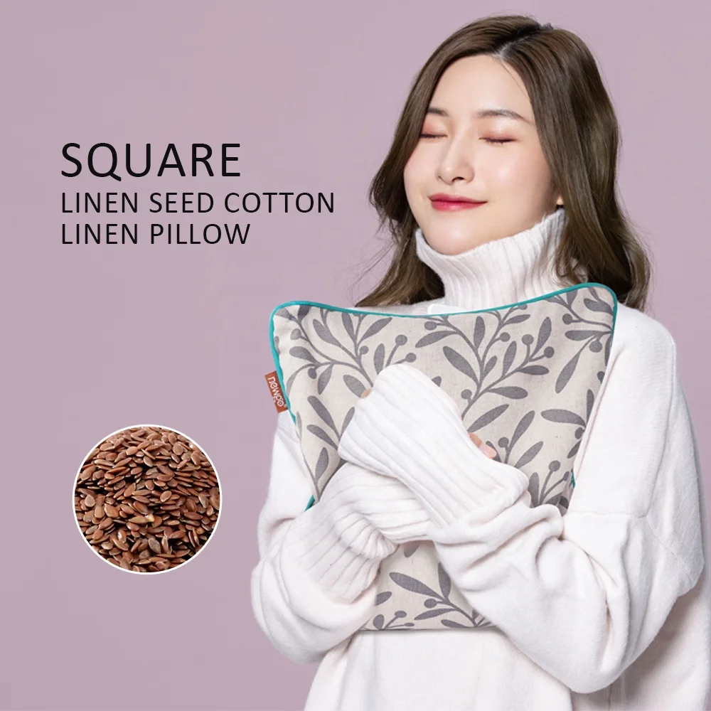 Heating Pad Natural Wheat Seeds Moist Heat therapy Pillow Microwavable Hot Therapy Relief Hot Pack