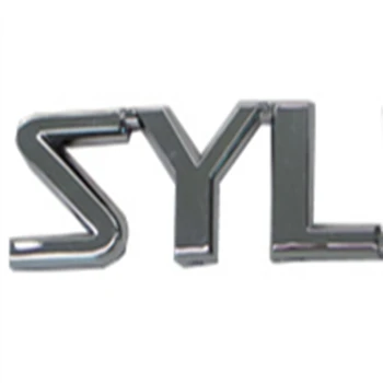 Professional Design Custom Car Auto Parts Factory Price Silver Color Japanese Car Use Letter Car Sticker