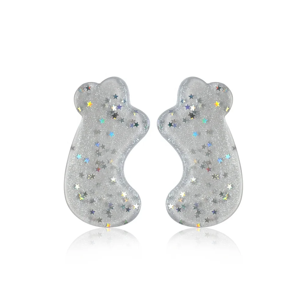 OEM best anti wrinkle gel patch smile line care crystal collagen mask glitter nasolabial fold mask