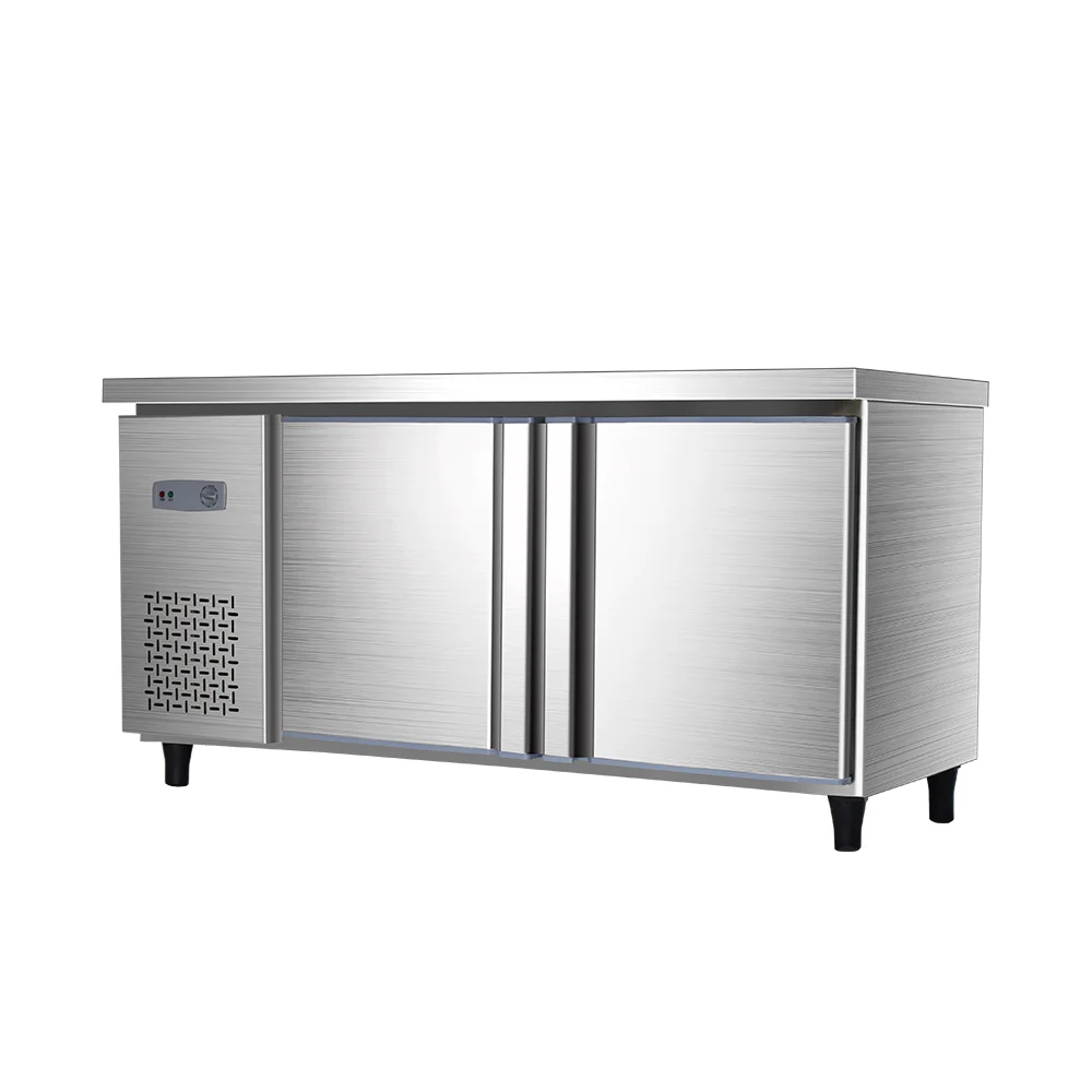 
Commercial freeze-flat cold preservation horizontal refrigerator large capacity refrigerator water bar milk tea shop 