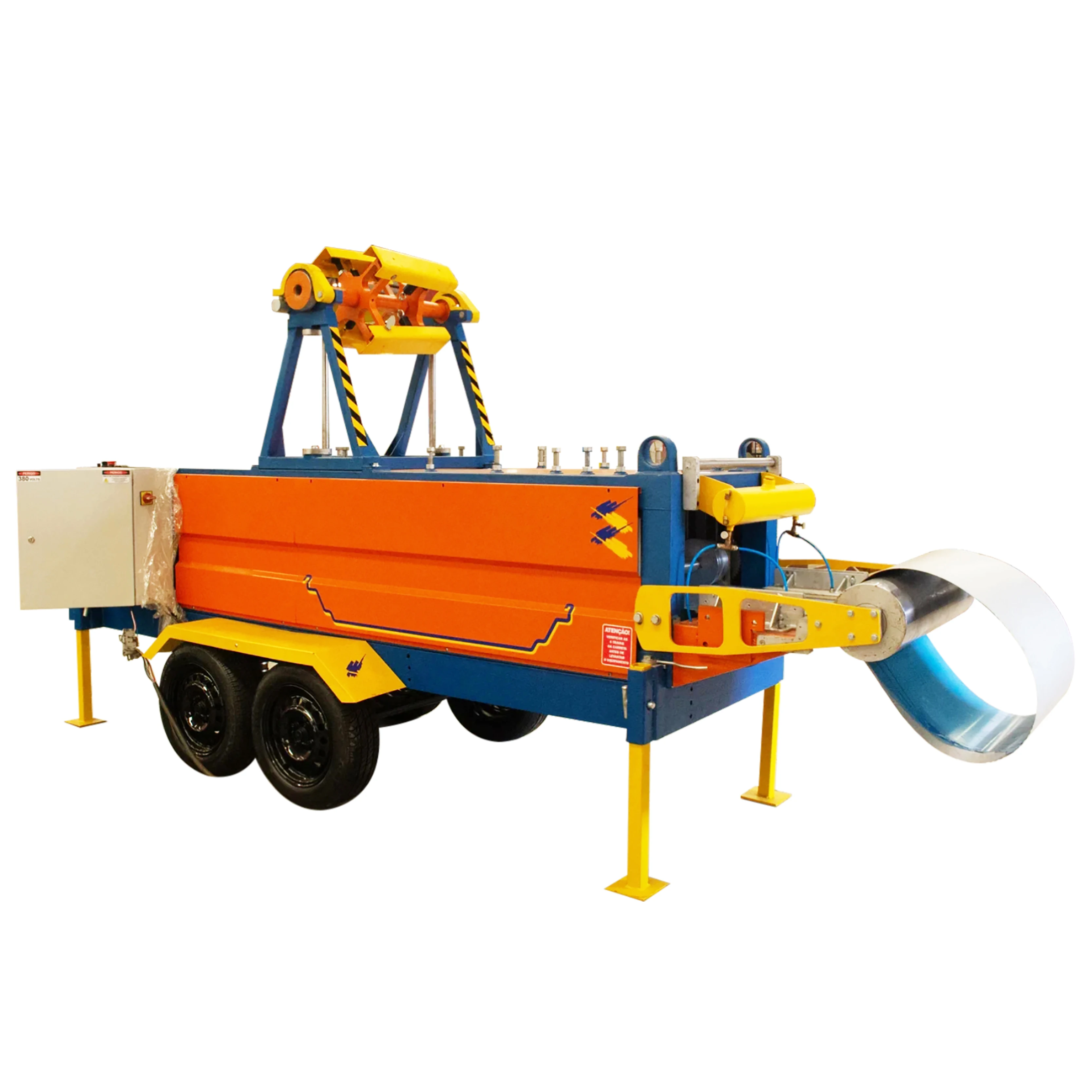 Portable Snap Lock Standing Seam Metal Roofing Roll Forming Machine For USA