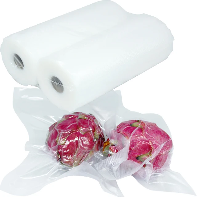 Sous Vide Textured Vacuum Sealing Plastic roll Resealable Black Sealer Freezer rolls Vacuum Sealer Seal