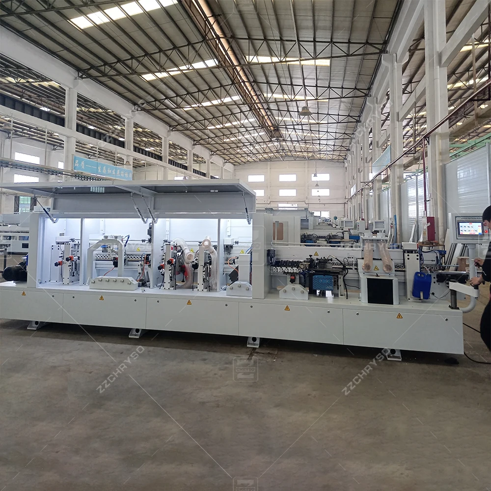 Wood furniture automatic edge banding machine woodworking curve edge banding machine for mdf doors