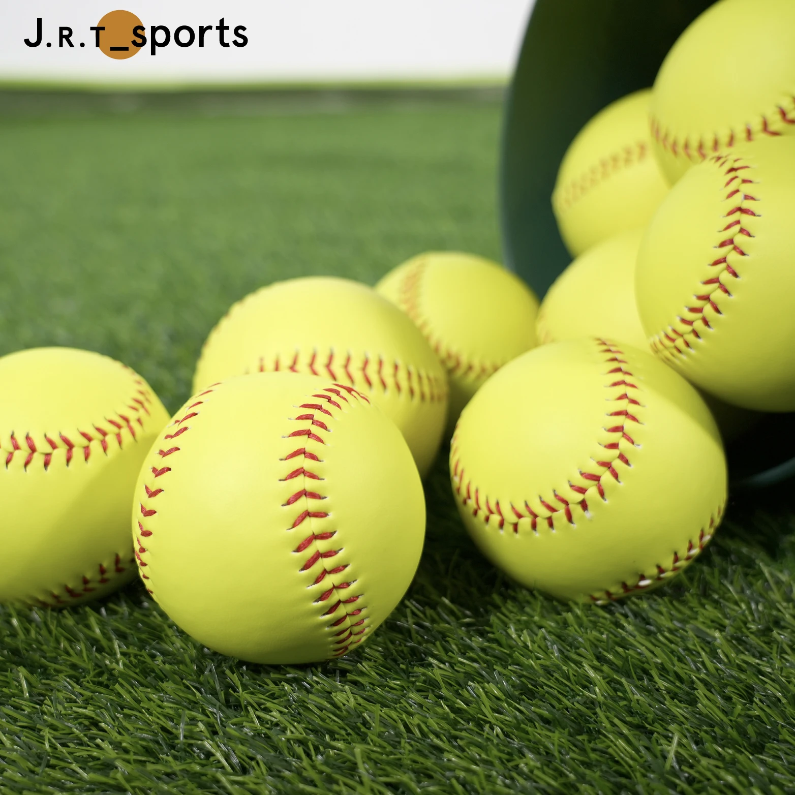 Heavy Duty Youth Pitch Training Practice Cork Core Sponge Center Softball Balls 12 Inch