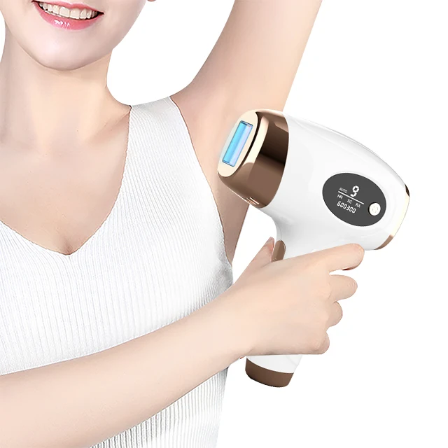 Лазерный IPL эпилятор Ice Feel Cool, безопасное безболезненное удаление волос, 500000 вспышек, постоянное удаление волос