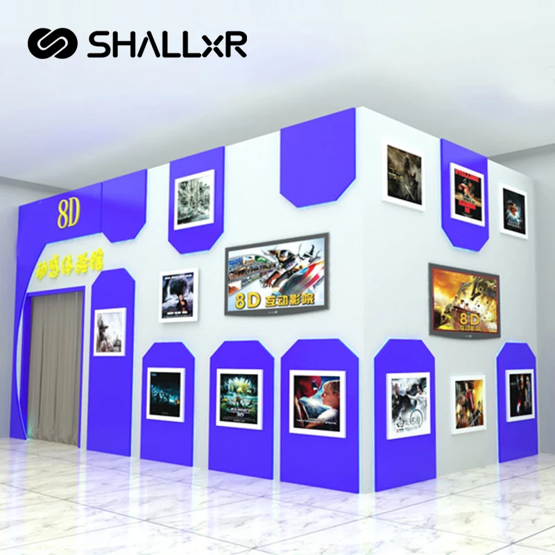 ShallxR Snow Fire Special Effects Motion Multi Seats Virtual Reality Cine 5D 8D 7D Cinema Simulator