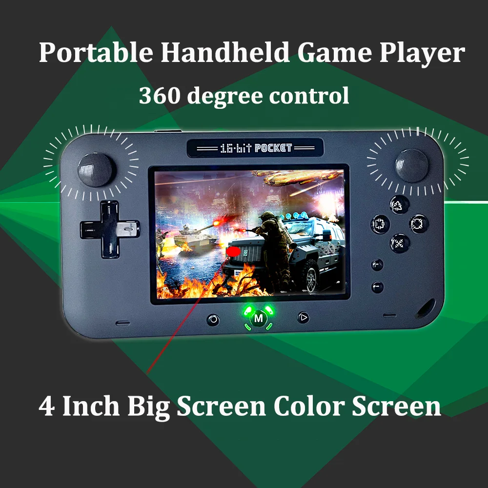 Video Game Console With 1617 Games Retro Console Support Save Add Juegos Portable Handheld Game Console For Kids