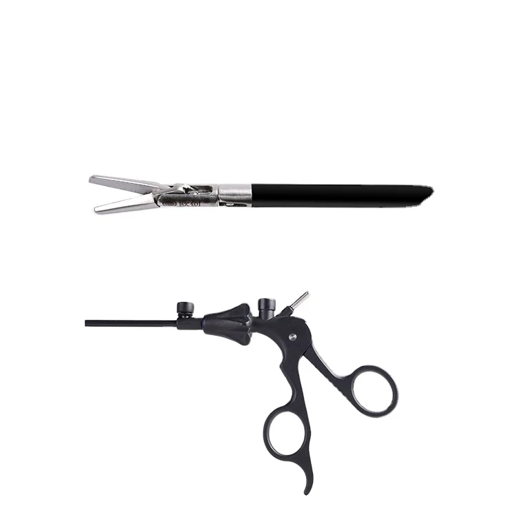 Reusable laparoscopic medical 5mm grasper straight scissors