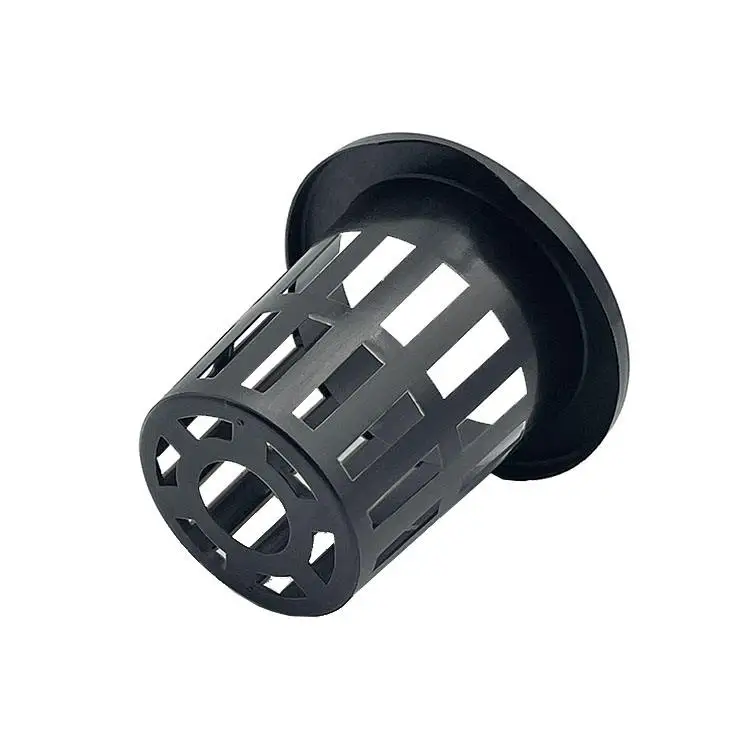 Hydroponic plastic net pot  2 inch 3 inch 5 inch etc  in black and white
