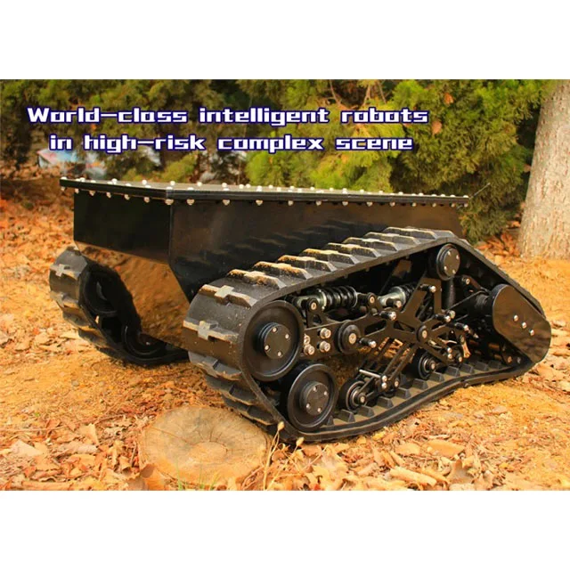 Best Sales Ip67 CE Certificated RC Track Robot Chassis Mobile Platform Heavy Duty Off-road Ugv