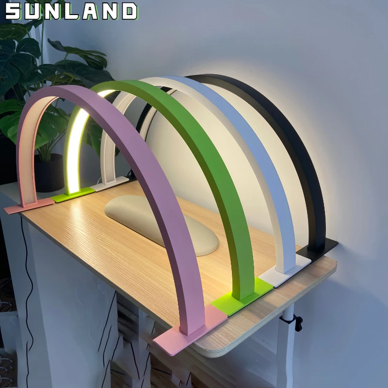 Professional Nail Table Light Lamp Lash half moon nail lamp