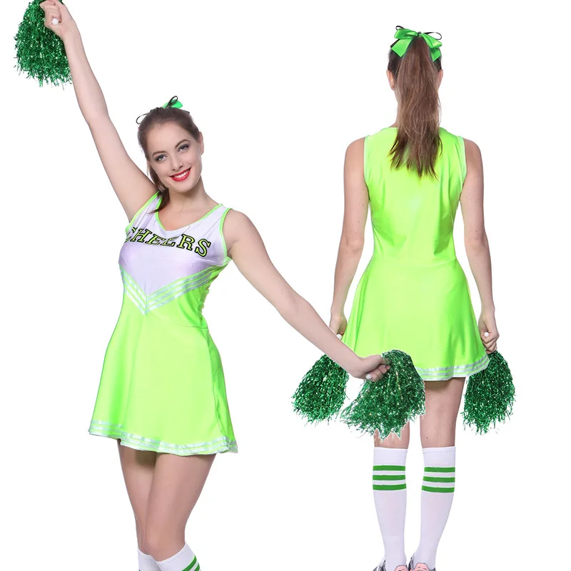 Hot sexy professional sport girls cheer dance cheerleader costume cheer skirt cheerleading uniforms for women