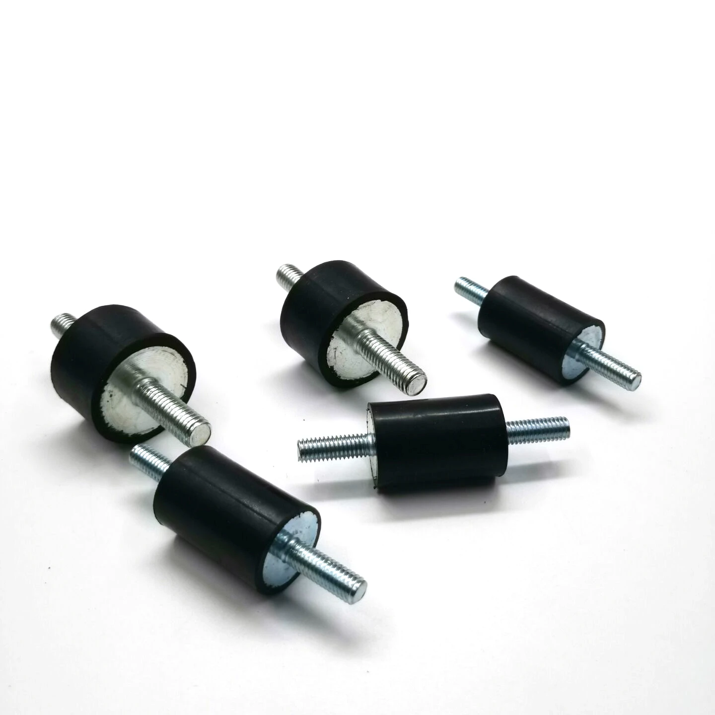 Customized natural rubber vibration isolation damper male and female rubber buffer