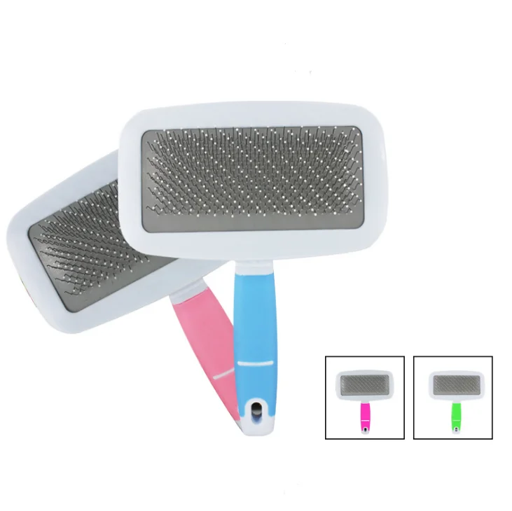 Manufacturers wholesale Candy Pet Comb Dog Grooming Brush Teddy Open Knot Comb Brush Hair