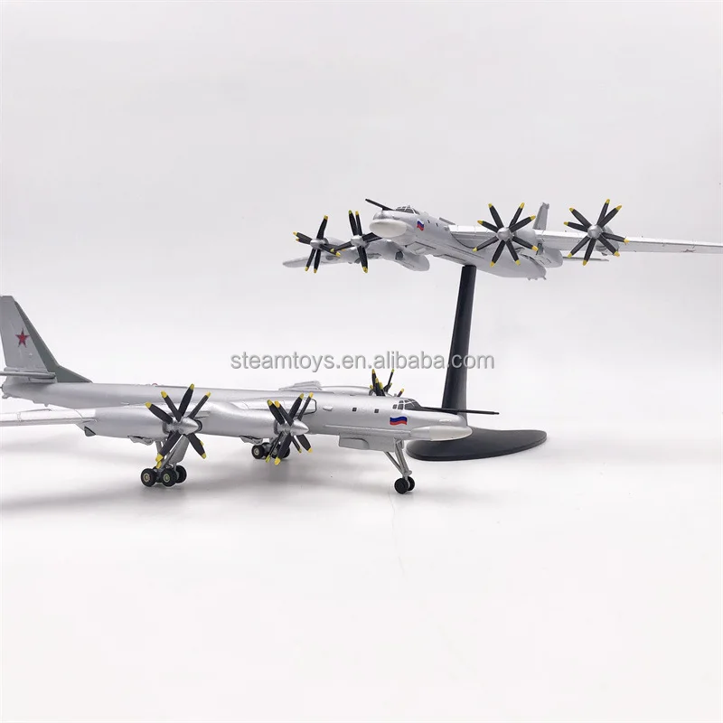 2 модели переключаемый российский Tu-95ms стратегический ядерный бомбардировщик 1/200 самолет готовые металлический истребитель военная модель