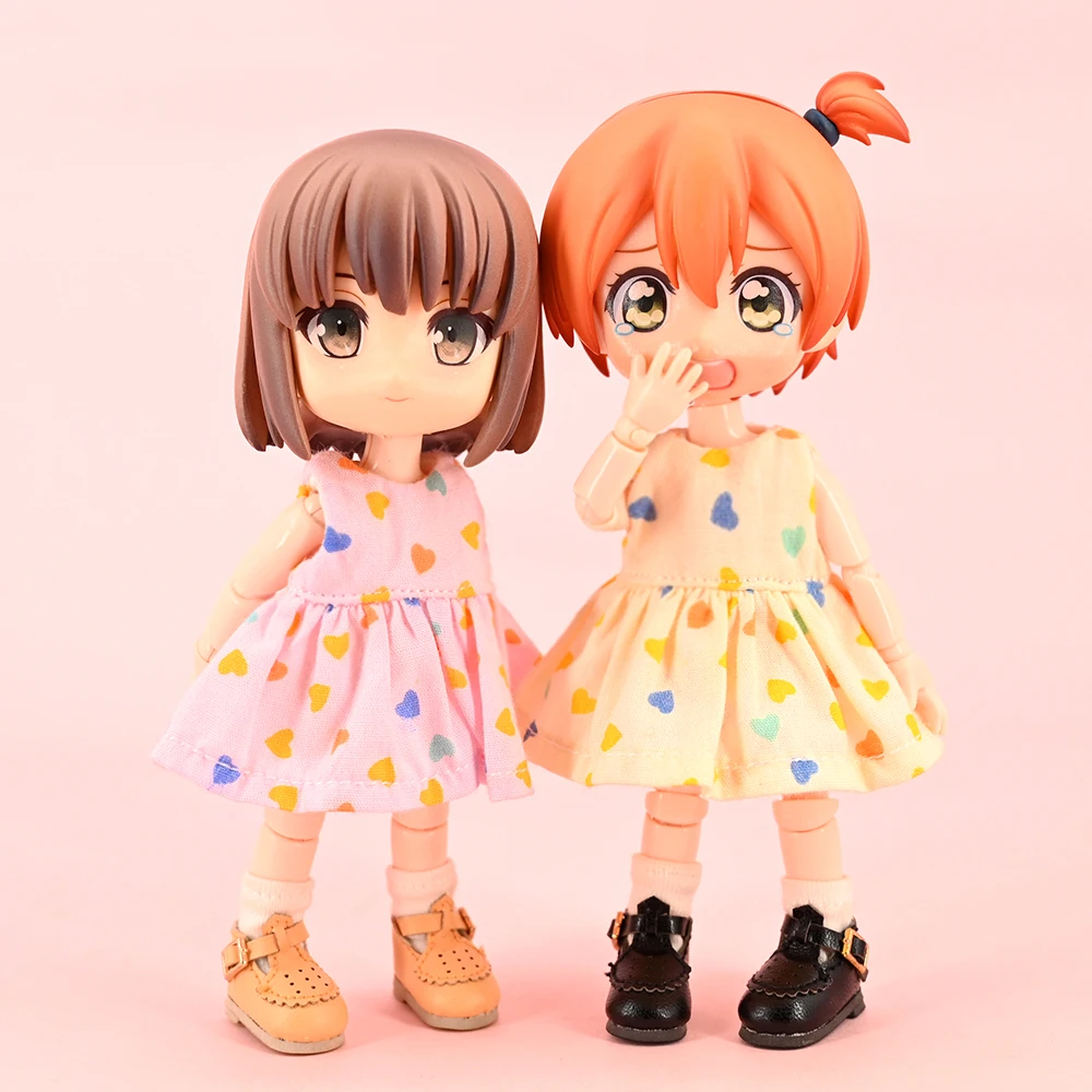 Кукольная обувь на заказ несколько нарядов парные 1/12 Ob11 Модная Кукла различные стили цвета модное Кукольное платье шарнирная одежда